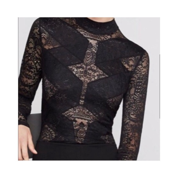 BCBGMAXAZRIA
Elshane Lace Trim Jumpsuit - Picture 3 of 10